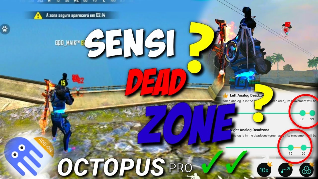 FUNCAO TOP QUE MELHORA SENSI DA MOVIMENTAÇÃO e CAPA OCTOPUS PRO //RUMO 1K FUNCAO TOP QUE MELHORA SENSI DA MOVIMENTAÇÃO e CAPA OCTOPUS PRO //RUMO 1K