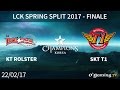 KT Rolster vs SKT T1 - LCK Spring Playoffs - Finale - League of Legends