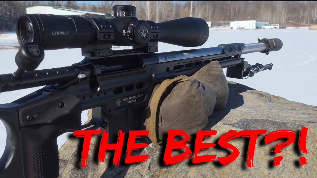 Лучшая серийная винтовка?! MasterPiece Arms Vanquish PMR Rifle под патрон 308 Winchester!