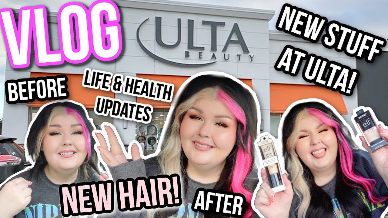 VLOG New Hair & New Getting Tape In Extensions +Makeup New Makeup At
