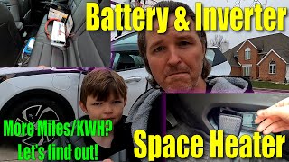 Can you get more Miles per KWH from your Electric Car by using a Lifepo4 Battery and a heater? by Off Grid Basement 1,170 views 4 months ago 9 minutes, 33 seconds