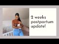 2 WEEKS POSTPARTUM | How it really feels after birth!