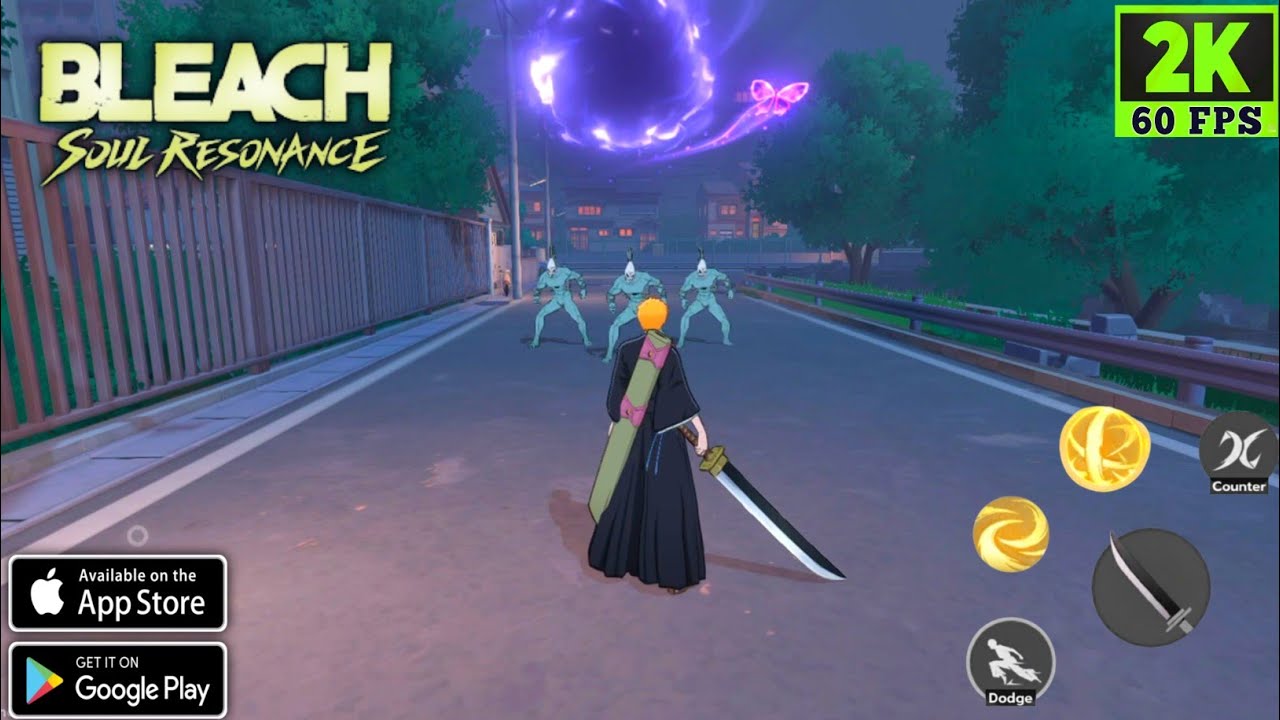 BLEACH: Soul Resonance. Геймплей. Прохождение. Часть 1 (2K 60 FPS) — Android и iOS