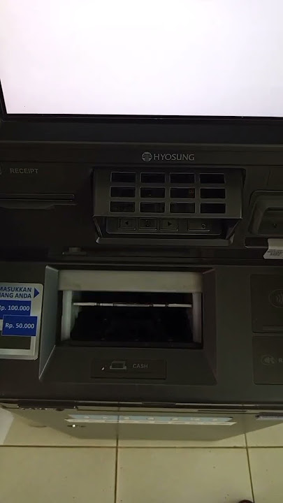 Suara Mesine ATM BCA emang Beda 🤑 #smcell_mart