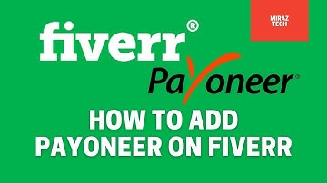 how to add payoneer account in fiverr 2021 Bangla Tutorial