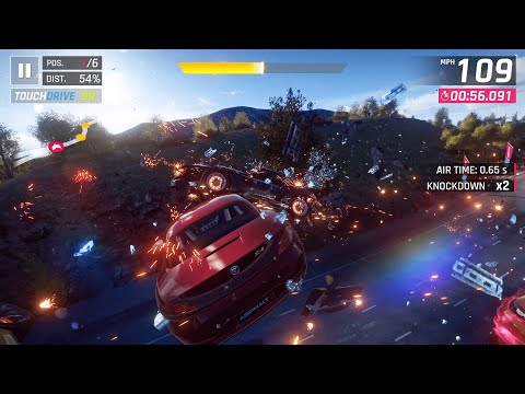 Asphalt 9 Legends: knockdowns and Car Crashes Part 1