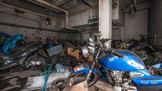 Abandoned Drug Lords Hideout Found Motor Bike Graveyard Deep Underground