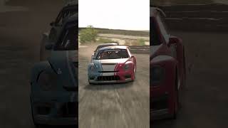 Curb your Pass #iracing #shorts #gaming #wrecks