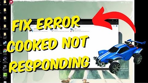 How To Fix Rocket League Error - 64 bit - DX11 - Cooked Not Responding - Easy Fix!