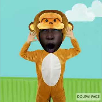 Ketawa ngakak ka abing Dance monkey Doupai