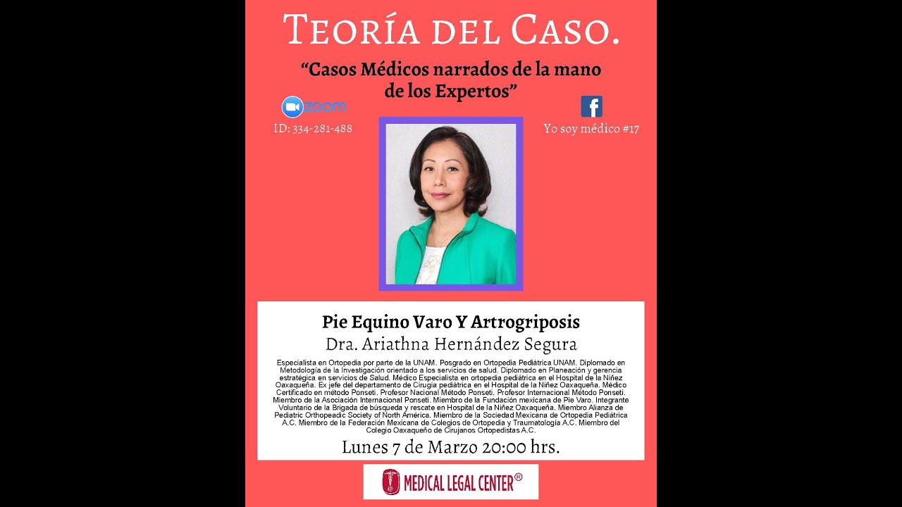 Teoría del Caso "Pie Equino Varo Y Artrogriposis" YouTube
