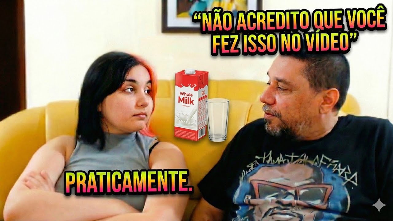BLUEZAO SURTA AO DESCOBRIR  VIDEO EM QUE SUELEN BEBEU....  DE OUTRO .😂🥛