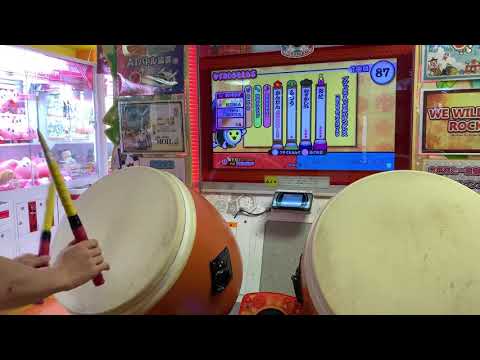 【太鼓の達人 グリーンver.】ププッとフムッとかいけつダンス 全良