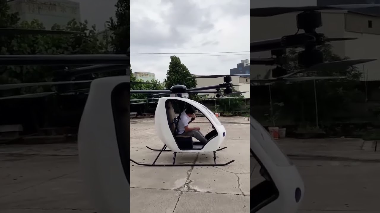 Taking To The Skies Solo Exploring World Of Small One Man HELICOPTER 