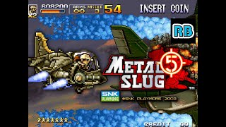 2003 [60fps] Metal Slug 5 (Euro) Nomiss ALL