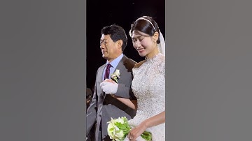 하객 다 울린 신부입장💦 끝까지 보세요! #shorts