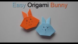 Easy Origami Bunny / Rabbit - DIY Paper Crafts - Giulias Art