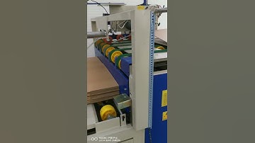 Semi auto folder gluer for big cartons in Bosnia and Herzegovina