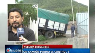 accidente en avenida delgadillo