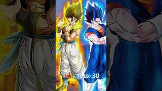 #dragoball #goku #gokugoku evil daishinkan goku 🆚️ megred zamasu gogeta 🆚️ vegito
