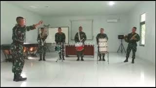 Andika Bhayangkari Bellyra, Bass Drum, Tenor Drum, Snare Drum Cover - Satsikmil Ajendam