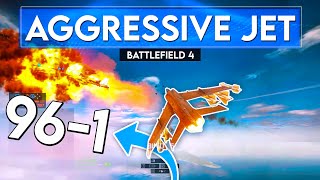 I Pushed the Attack Jet to It's LIMITS! The Enemies DID NOT Like It... - Battlefield 4