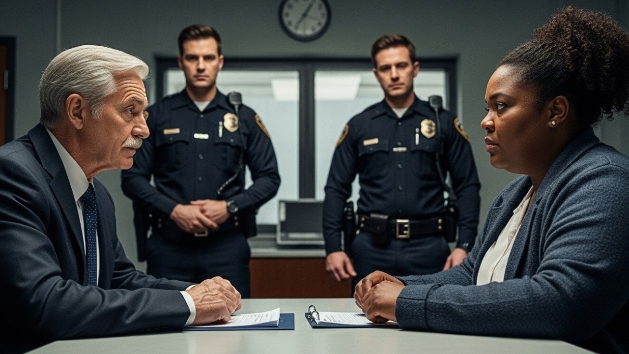 The Cop Laughed When She Said She Was Innocent… Until the Chief Walked In