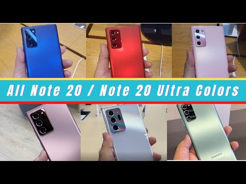 Galaxy Note 20 Ultra 5G Colors - Pick the Best Color - Swappa