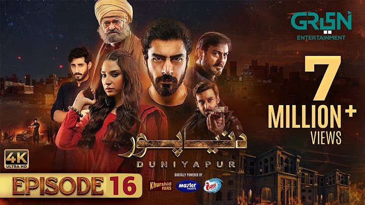 DuniyaPur Episode 16 [ENG CC] Khushhal Khan - Ramsha Khan - Nauman Ijaz - 02 January 2025 - Green Tv