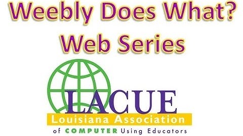 Weebly How to Create an Account