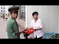 Pyongyang: Rooftop farm -NorthKorea 北朝鮮 屋上の野菜農園(平壌の世界133)