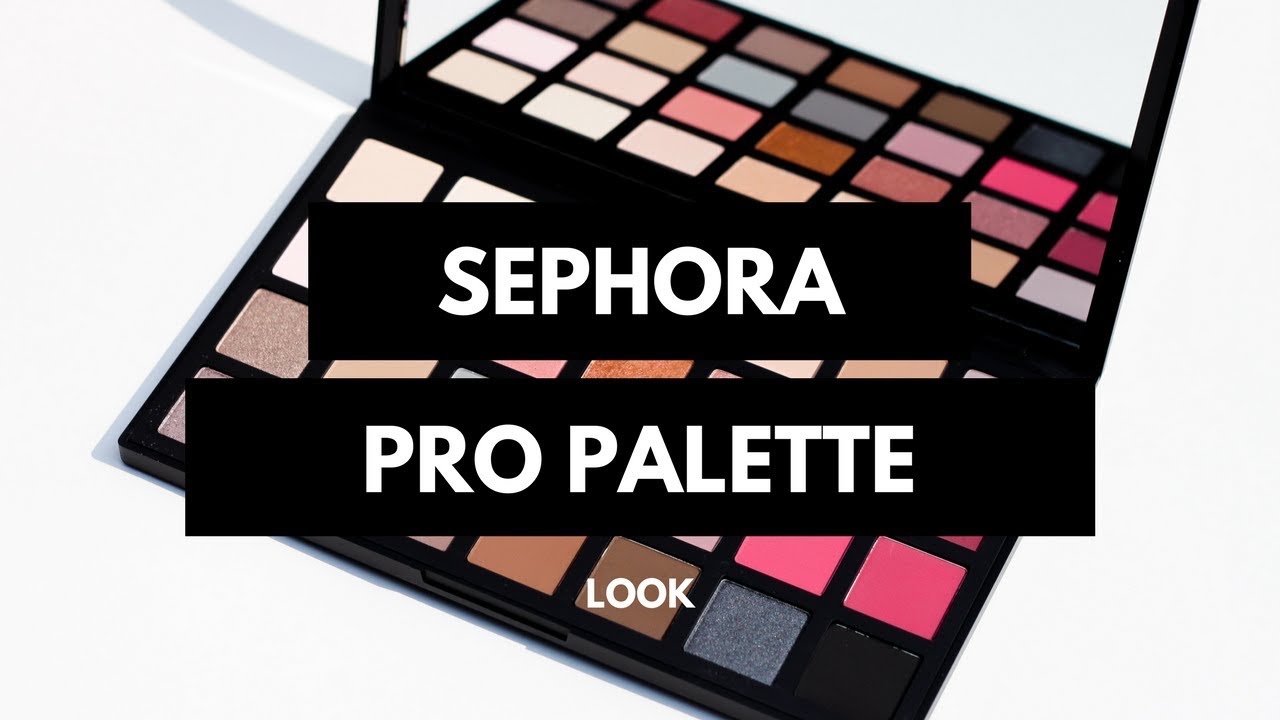 Sephora Pro Cool Palette Look YouTube