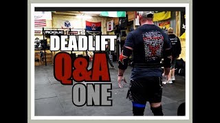 DEADLIFT Questions ANSWERED! DL Specific Q&A - pt I