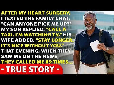 My Son and His Wife Refused to Take Me Home After My Surgery. That Night, Everything Changed...