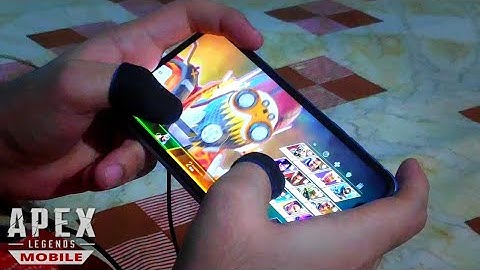 Apex Legends Mobile HANDCAM | 1v1 Gameplay 🥵 | iPhone XR ~ 4 Fingers Claw