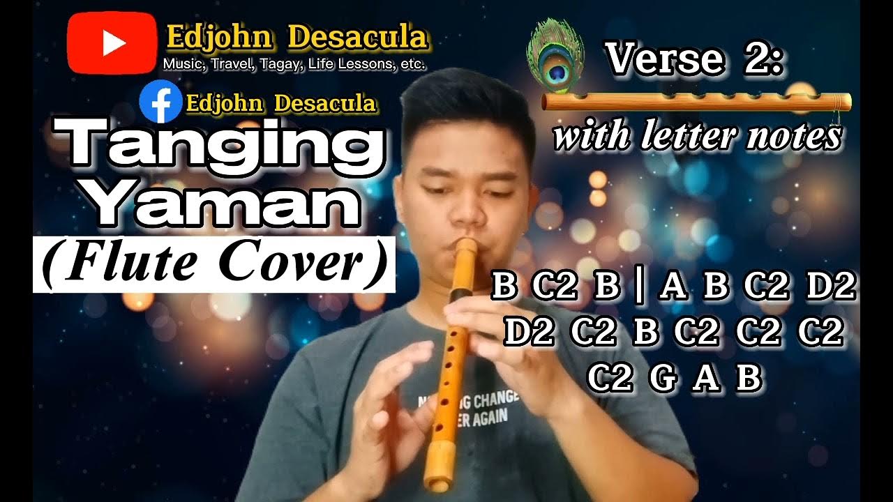 Tanging Yaman Flute Cover with Letter Notes (Original Composition