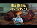 Oca in padella con lardo e arancia. la ricetta di Giorgione