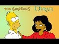 Oprah Goes Behind the Scenes of the Simpsons