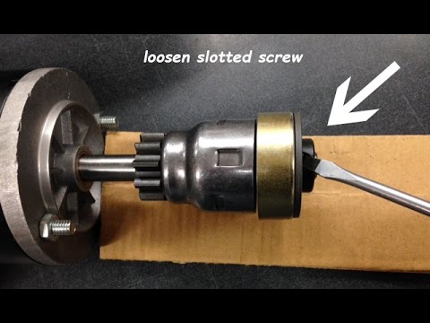 Flathead Starter Drive Replacement - YouTube ford 8n parts diagram 