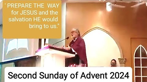 holy Mass Gospel Reflection of Father Zamuner || second Sunday of Advent || December 8,2024