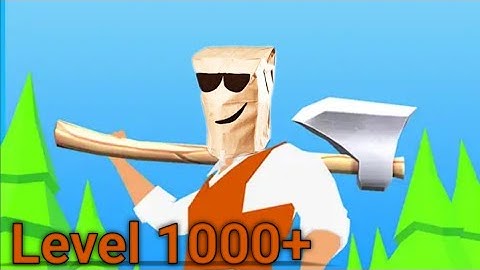 1000+ Level Axe power | Idle Lumberjack 3D |