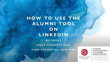 Alumni Tool on LinkedIn