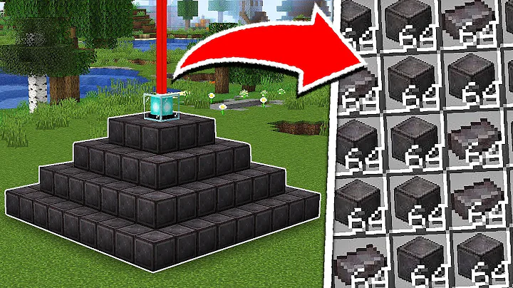 I Built a NETHERITE FARM in Minecraft