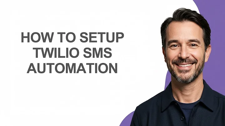How to Setup Twilio Sms Automation - KevinHowTo