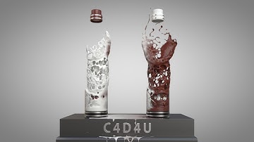 Second Liquid Test 😃: 2 Liquids ❤️ C4D4U