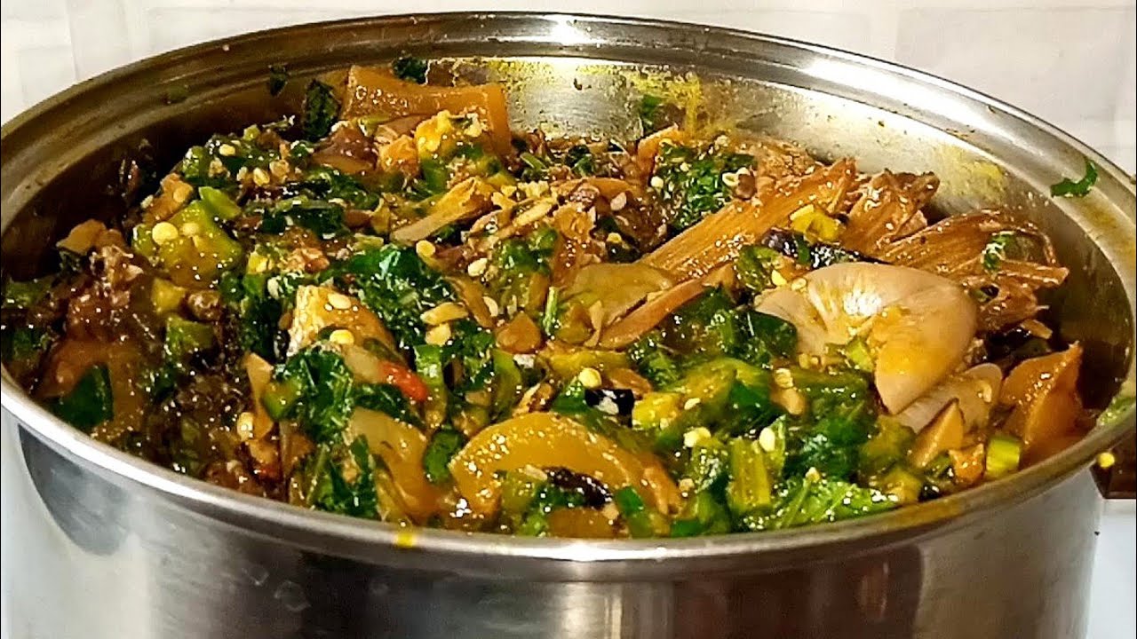 Ofe Ugba: How To Cook Ofe Ugba (Oil Bean Soup) | Fab.ng