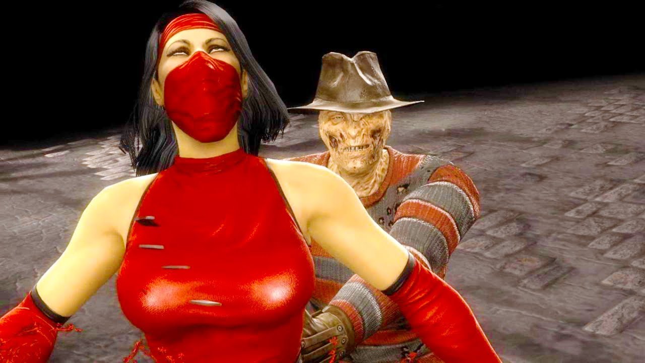 mortal kombat 9 skarlet fatalities