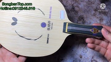 Trải nghiệm cốt vợt zhang Jike t5000-cốt vợt có tốc độ cực cao