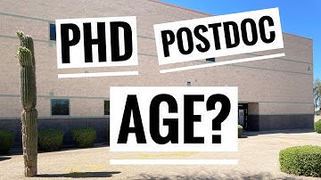 What has age got to do with PhD degree or postdoctoral positions?