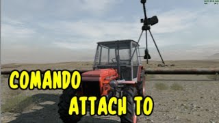 ArmA 2 Tutoriais - Comando AttachTo